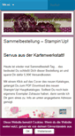 Mobile Screenshot of heikeskartenwerkstatt.de